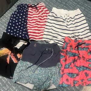 Toddler Swim Shorts lot Jaine and Jack boys